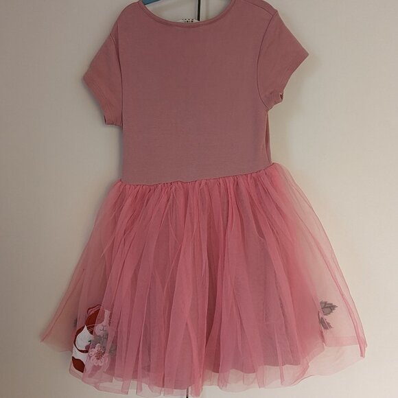 Mini Boden guinea pig appliqué tulle ballet dress - Picture 4 of 7